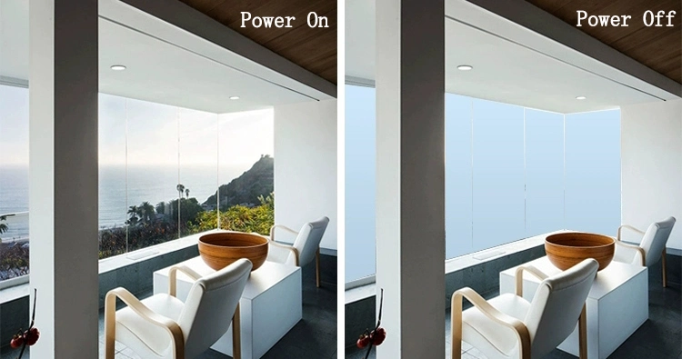 Smart Switchable Glass Laminated Dimming Glass Privacy-Protecting Glass for Office/House/Hotel