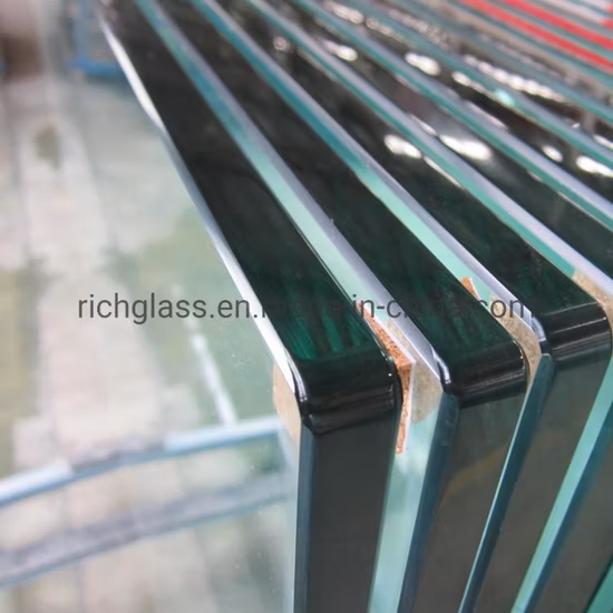 Float-Folie, reflektierendes, mattiertes, säuregeätztes Glas, ESG/VSG, gehärtetes, sicherheitslaminiertes, isoliertes, gehärtetes Low-E-Glas für den dekorativen Hochbau
