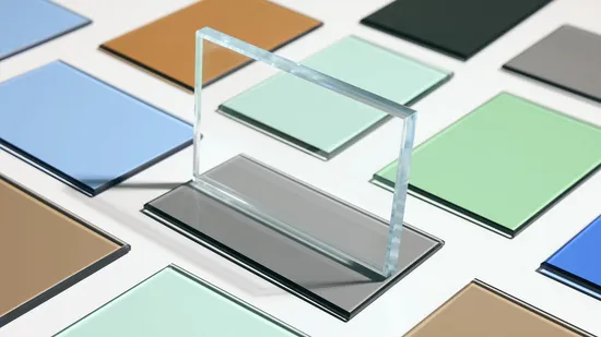 2 mm–19 mm Floatglas, klar, eisenarm, getönt, reflektierend