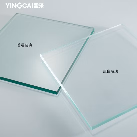 3,2 mm–25 mm, ultraklares Floatglas, eisenarmes Glas, PPG, extra klares Glas