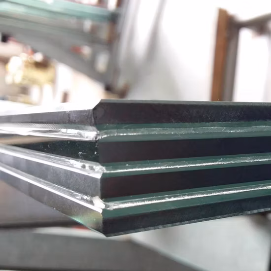 Bodenbelag aus säuregeätztem, gehärtetem/gehärtetem, laminiertem Sicherheitsglas